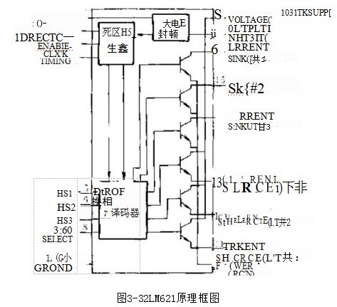 LM621无刷直流电动机换相电路